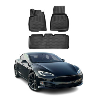 OMAC® - Classic 1st & 2nd Row Black Floor Mat Set