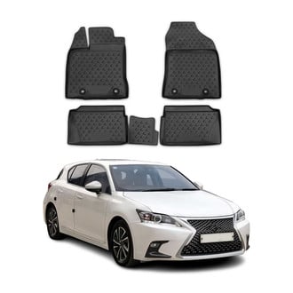 OMAC® - Classic 1st & 2nd Row Black Floor Mat Set