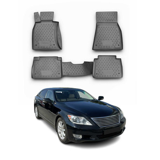 OMAC® - Classic 1st & 2nd Row Black Floor Mat Set