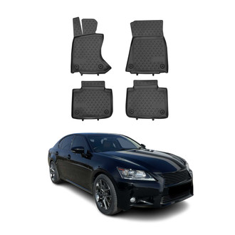 OMAC® - Classic 1st & 2nd Row Black Floor Mat Set