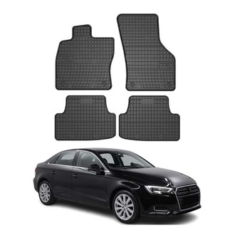 OMAC® - Classic 1st & 2nd Row Black Floor Mat Set