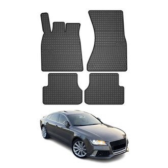 OMAC® - Classic 1st & 2nd Row Black Floor Mat Set