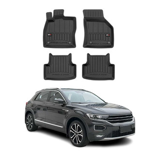 OMAC® - Premium 1st & 2nd Row Black Floor Mat Set