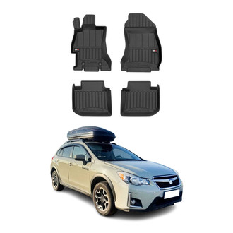 OMAC® - Premium 1st & 2nd Row Black Floor Mat Set