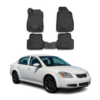 OMAC® - Classic 1st & 2nd Row Black Floor Mat Set