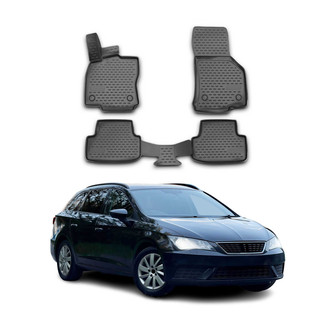 OMAC® - Classic 1st & 2nd Row Black Floor Mat Set