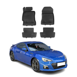 OMAC® - Classic 1st & 2nd Row Black Floor Mat Set