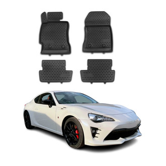 OMAC® - Classic 1st & 2nd Row Black Floor Mat Set