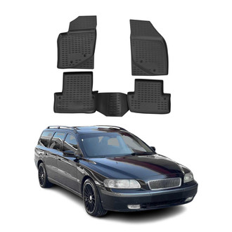 OMAC® - Classic 1st & 2nd Row Black Floor Mat Set