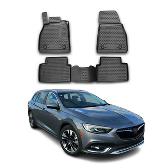 OMAC® - Classic 1st & 2nd Row Black Floor Mat Set