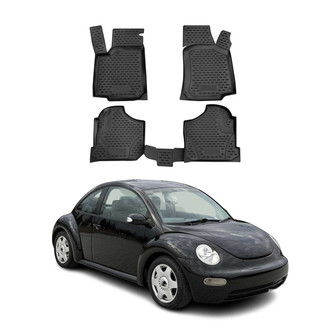OMAC® - Classic 1st & 2nd Row Black Floor Mat Set