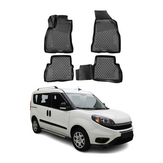 OMAC® - Classic 1st & 2nd Row Black Floor Mat Set