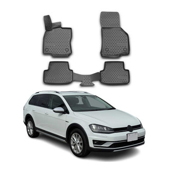 OMAC® - Classic 1st & 2nd Row Black Floor Mat Set