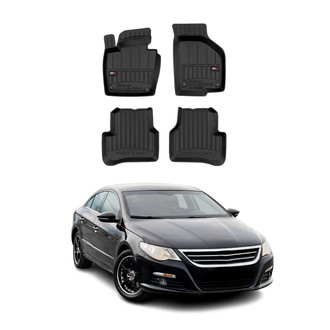 OMAC® - Premium 1st & 2nd Row Black Floor Mat Set