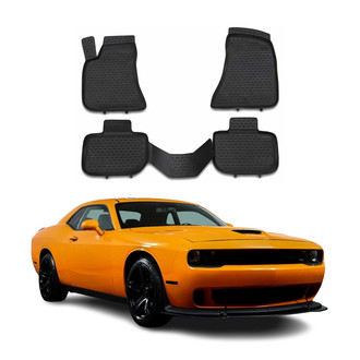 OMAC® - Classic 1st & 2nd Row Black Floor Mat Set