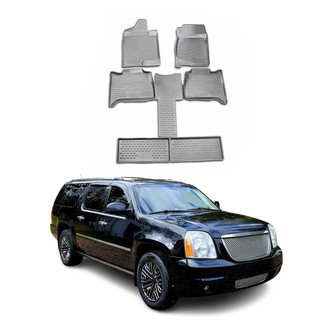 OMAC® - Classic 1st & 2nd Row Gray Floor Mat Set