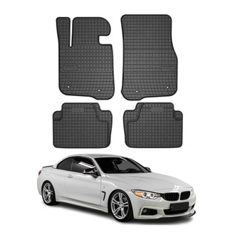 OMAC® - Classic 1st & 2nd Row Black Floor Mat Set