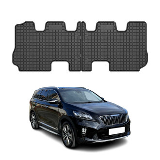 OMAC® - Classic 1st & 2nd Row Black Floor Mat Set
