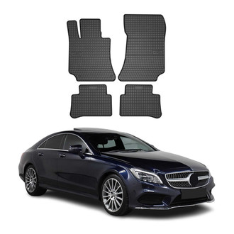 OMAC® - Classic 1st & 2nd Row Black Floor Mat Set