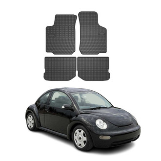 OMAC® - Classic 1st & 2nd Row Black Floor Mat Set
