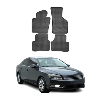 OMAC® - Classic 1st & 2nd Row Black Floor Mat Set