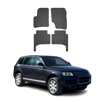 OMAC® - Classic 1st & 2nd Row Black Floor Mat Set