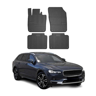 OMAC® - Classic 1st & 2nd Row Black Floor Mat Set