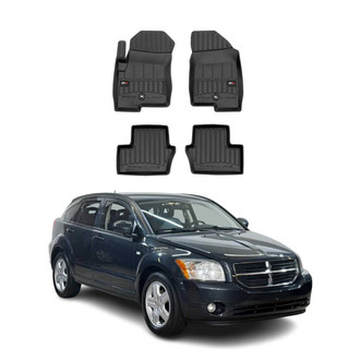 OMAC® - Premium 1st & 2nd Row Black Floor Mat Set