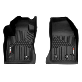 OMAC® - Texan 1st Row Black Floor Mats