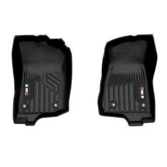 OMAC® - Texan 1st Row Black Floor Mats