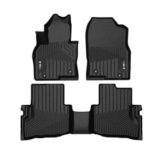 OMAC® VRT4626464-12 - Texan 1st & 2nd Row Black Floor Mat Set