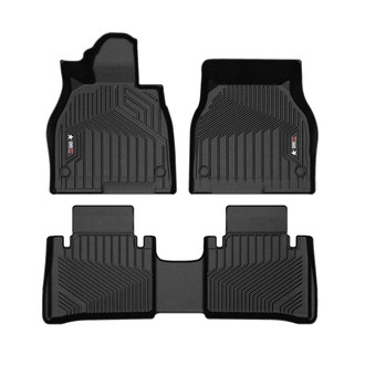OMAC® - Texan 1st & 2nd Row Black Floor Mat Set