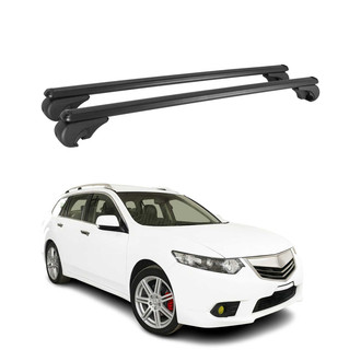 OMAC® - Black Raised Roof Rails Cross Bars
