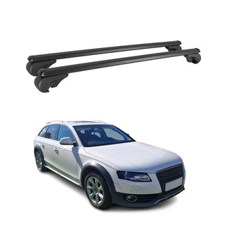 OMAC® - Black Raised Roof Rails Cross Bars