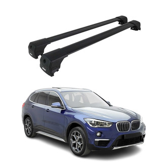 OMAC® - Black Flush-Mounted Roof Rails Cross Bars