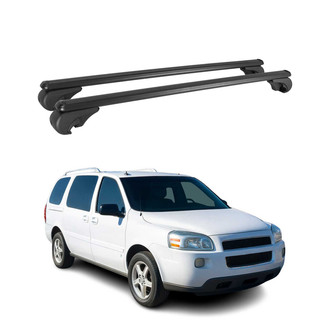 OMAC® - Black Raised Roof Rails Cross Bars