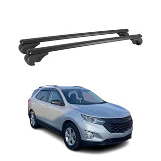 OMAC® - Black Raised Roof Rails Cross Bars