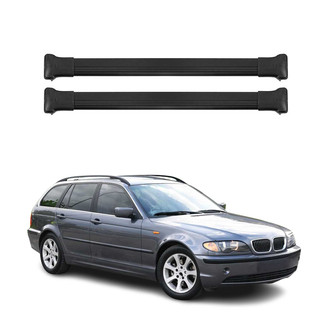 OMAC® - Black Raised Roof Rails Cross Bars