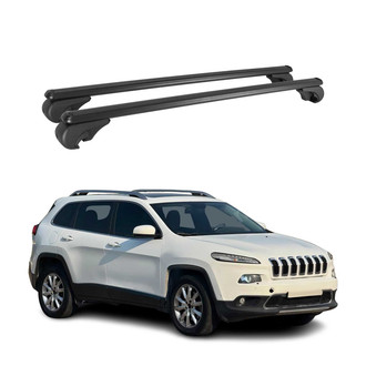 OMAC® - Black Raised Roof Rails Cross Bars