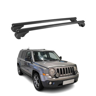 OMAC® - Black Raised Roof Rails Cross Bars
