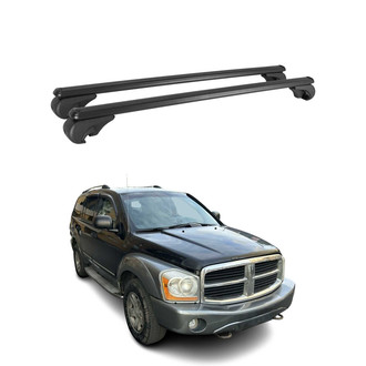 OMAC® - Black Raised Roof Rails Cross Bars