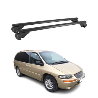 OMAC® - Black Raised Roof Rails Cross Bars
