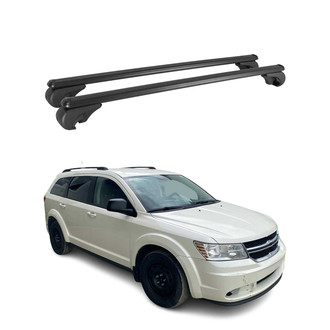 OMAC® - Black Raised Roof Rails Cross Bars