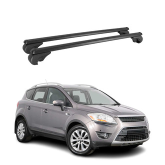 OMAC® - Black Raised Roof Rails Cross Bars