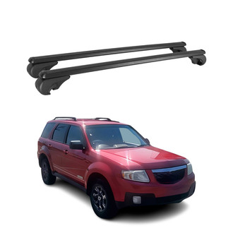 OMAC® - Black Raised Roof Rails Cross Bars