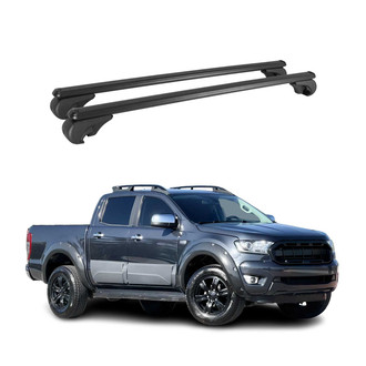 OMAC® - Black Raised Roof Rails Cross Bars