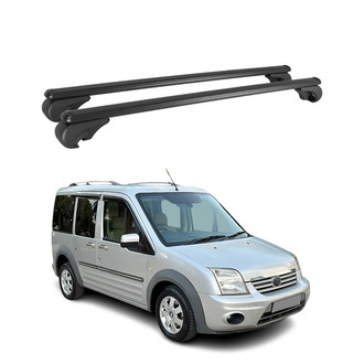 OMAC® - Black Raised Roof Rails Cross Bars