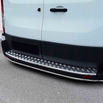 OMAC® - Anodized Silver Rear Bumper Sill Cover
