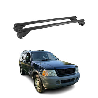OMAC® - Black Raised Roof Rails Cross Bars