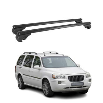 OMAC® - Black Raised Roof Rails Cross Bars